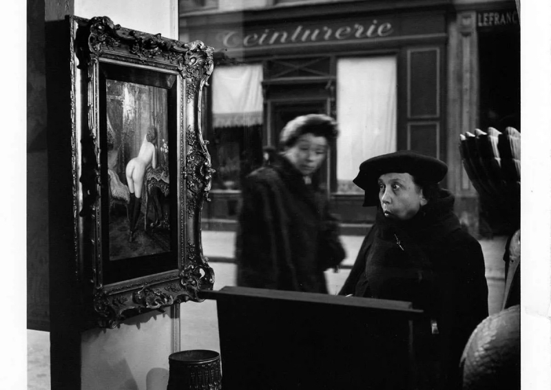 Robert Doisneau La Dame Indignee 1948