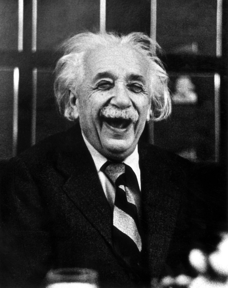 Ruth Orkin, Albert Einstein at a Princeton Luncheon, Princeton, New Jersey, 1955