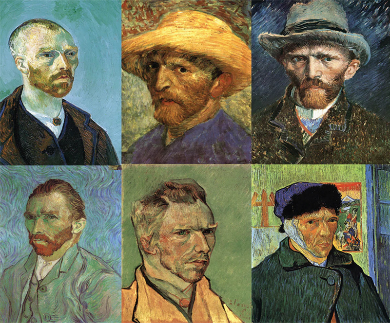 van Gogh autoritratti