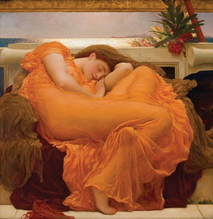 Frederic Leighton - Flaming June